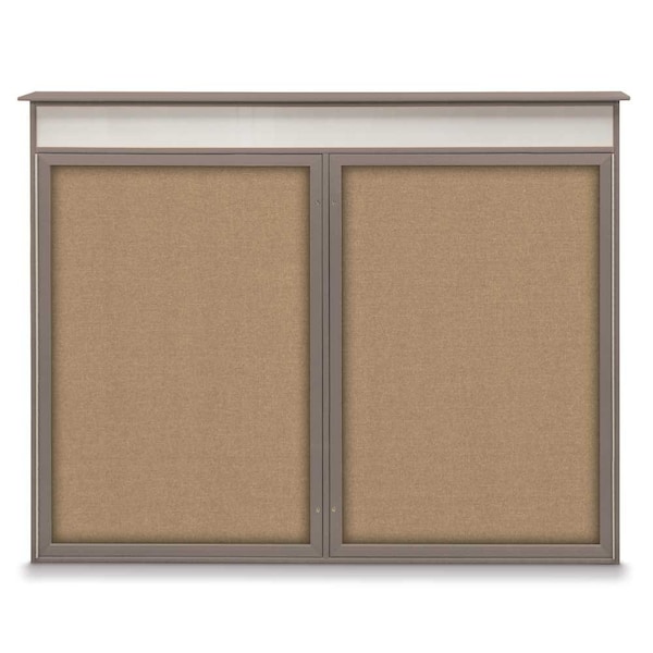 Single Door Enclosed Indoor Letterboard